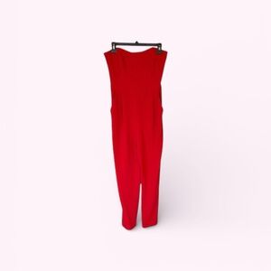 NWT RACHEL Rachel Roy Red Strapless Jumpsuit | Size 4